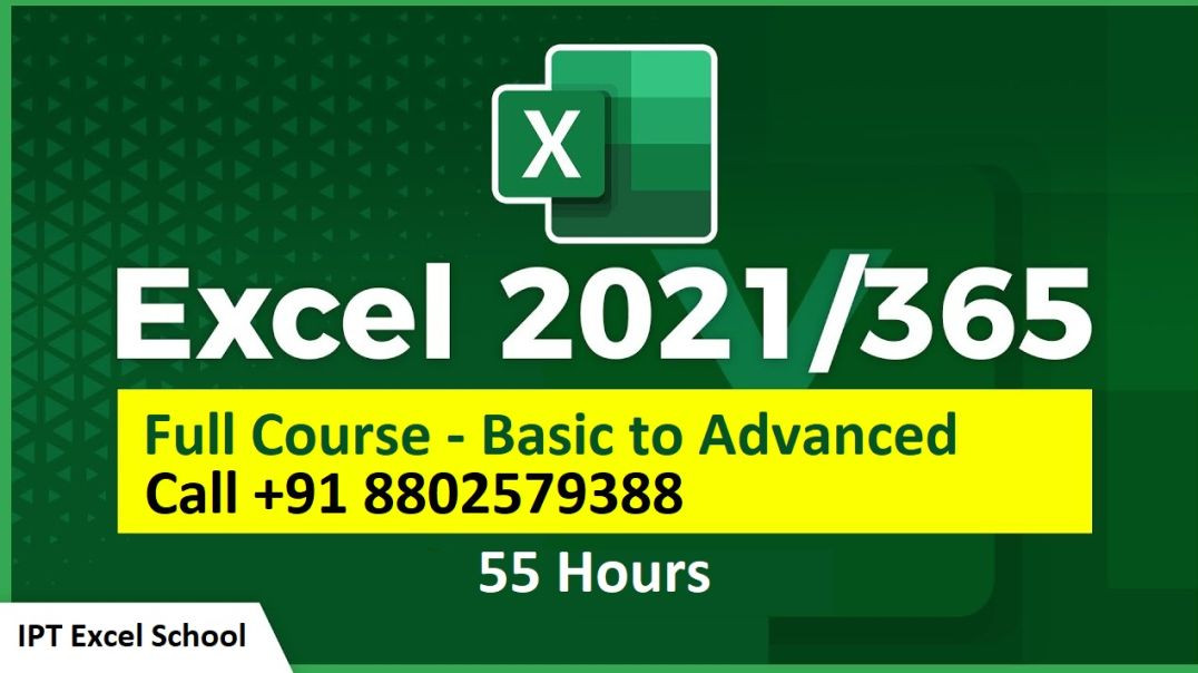 Advanced Excel Training with Sujeet sir